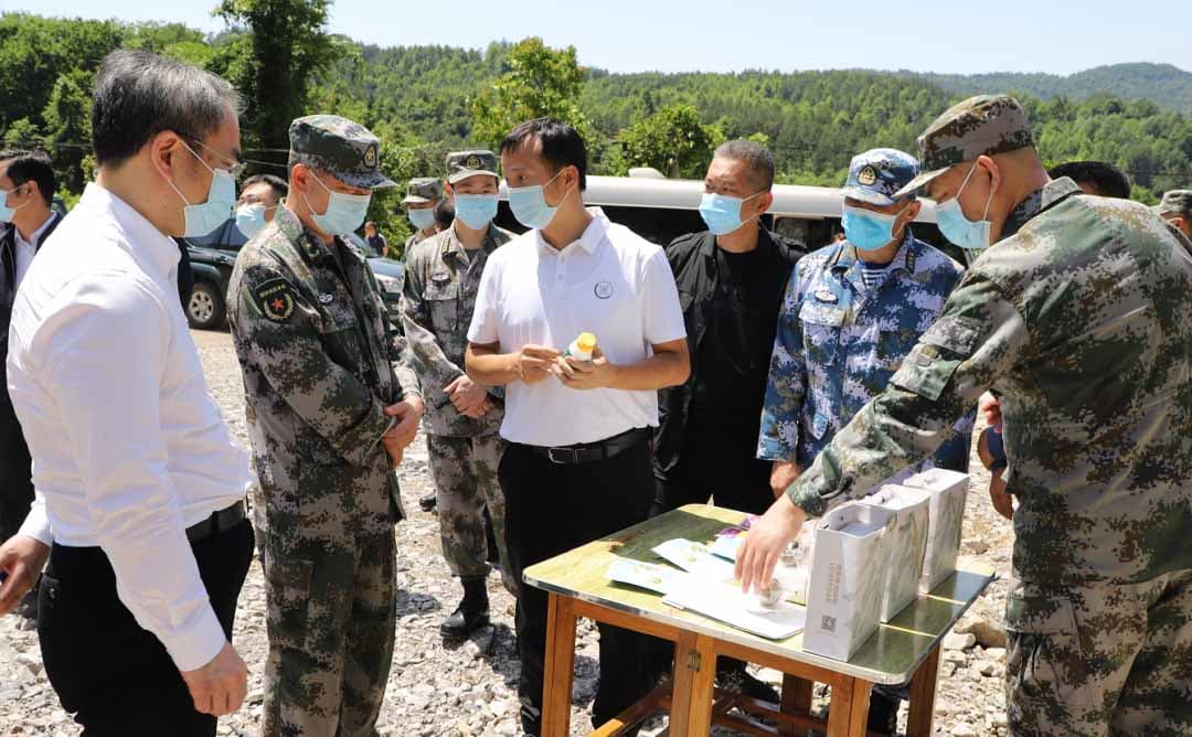 Leaders Of Hunan Province Visits Monk fruit Planting Base in Sangzhi,Zhangjiajie